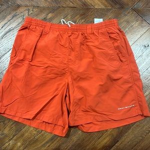 Columbia PFG Omni-shade Swim Trunks Orange Medium